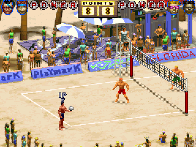 World Beach Volley (set 1) Screenshot 1